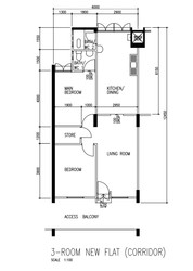 Blk 570 Ang Mo Kio Avenue 3 (Ang Mo Kio), HDB 3 Rooms #214957331